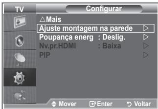 SAMSUNG LE32R86BD - Ajuste do suporte de montagem na parede (LE40R8) (vendido em分开ado) - 2