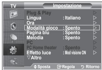 SAMSUNG LE32R86BD - Uso della modalità Gioco - 1