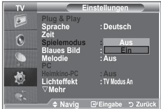 SAMSUNG LE32R86BD - Spielemodus verwenden - 2