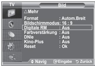SAMSUNG LE32R86BD - Zurücksetzen der Bildeinstellungen auf die werkseitig festgelegten Standardwerte - 3