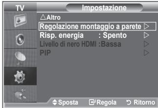 SAMSUNG LE32R86BD - Regolazione montaggio a parete (LE40R8) (kit venduto separamente) - 2