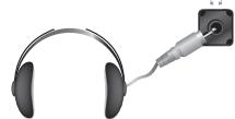 SAMSUNG LE32R86BD - Branchement du casque - 1