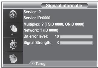 SAMSUNG LE32R86BD - U aunt informatatie over de signalstatus weergeven. - 1