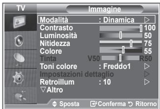 SAMSUNG LE32R86BD - Modifica dello standard dell'immagine - 1