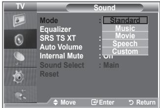 SAMSUNG LE32R86BD - Changing the Sound Standard - 2