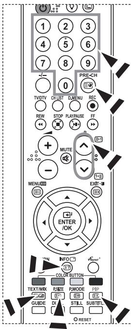 SAMSUNG LE32R86BD - Specifieke teletekstpage selecteren - 1