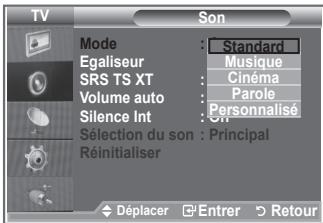 SAMSUNG LE32R86BD - Changement de la norme Son - 2