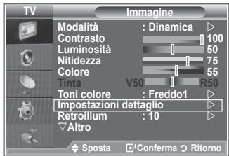 SAMSUNG LE32R86BD - É possible selezionare il tono del colore ottimale per la propria vista. - 1