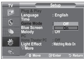 SAMSUNG LE32R86BD - Using Game Mode - 2