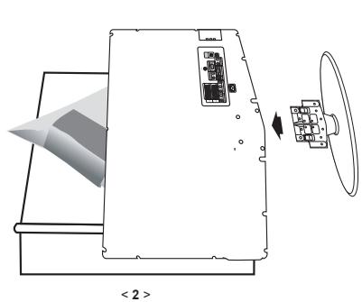 SAMSUNG LE32R86BD - Installing the Stand - 1