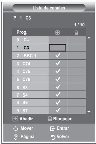 SAMSUNG LE32R86BD - Puede borrar,añadir o bloquear fácilmente el canal que dese. - 1