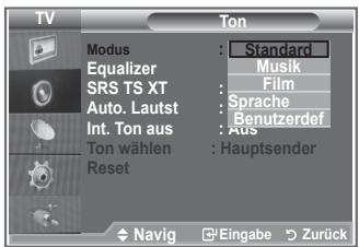 SAMSUNG LE32R86BD - Tonstandard wahlen - 2