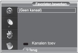 SAMSUNG LE32R86BD - U kunt deze functie wanner u een ofeer voorkeurkanalen hebt geselecteerd. - 1