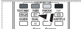 SAMSUNG LE32R86BD - Changing the Picture Size - 3