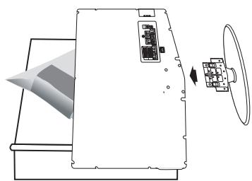 SAMSUNG LE32R86BD - Instalar a base - 1