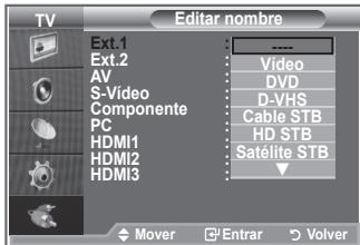 SAMSUNG LE32R86BD - Dé un nombre al disposativo conectado en las tiomas de entrada; de esta manière sera más fácil selectionar el disposativo de entrada. - 2