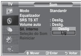 SAMSUNG LE32R86BD - Se quiser ouvir som em de colunas separatas, cancele o amplificador interno. - 2