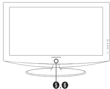 SAMSUNG LE32R86BD - Anbringen der Wandhalterung - 4