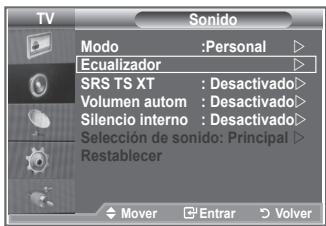 SAMSUNG LE32R86BD - Es possibleaabstarlosparametrodelsonido segunlas preferenciaspersonales. - 1
