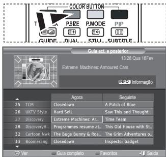 SAMSUNG LE32R86BD - Pode predefinir o estilo do guia. - 3