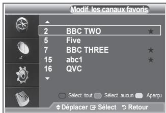 SAMSUNG LE32R86BD - Mise à jour manuelle de la liste des chaînes - 7