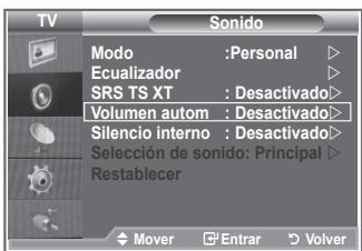 SAMSUNG LE32R86BD - Ajuste automatico del volumen - 1