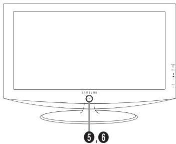 SAMSUNG LE32R86BD - Installazione del Kit di montaggio a parete - 5