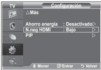SAMSUNG LE32R86BD - Nivel de negro de HDMI - 1