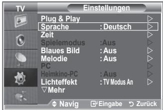 SAMSUNG LE32R86BD - Sprache auswahlen - 1