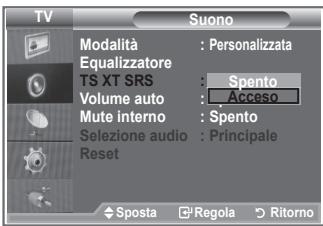 SAMSUNG LE32R86BD - Impostazione di TruSurround XT (SRS TS XT) - 3