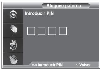 SAMSUNG LE32R86BD - Configuración del bloqueo paterno - 2