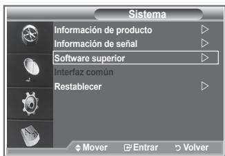 SAMSUNG LE32R86BD - Actualización del software - 1