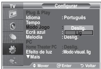 SAMSUNG LE32R86BD - Utilizar o Modo Jogo - 2