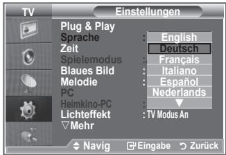 SAMSUNG LE32R86BD - Sprache auswahlen - 2