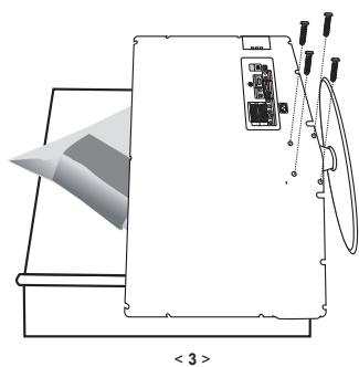 SAMSUNG LE32R86BD - Installing the Stand - 2