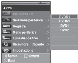 SAMSUNG LE32R86BD - Scansione e passaggio da un dispositivo Anynet+ all'alto - 1