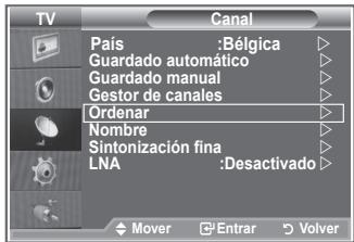 SAMSUNG LE32R86BD - Puede intercambiary los nombres de dos canales: - 1