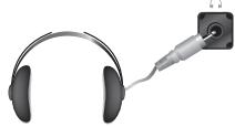 SAMSUNG LE32R86BD - Connecting Headphones - 1