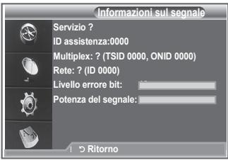 SAMSUNG LE32R86BD - É possibile visualizzare informazioni sullo stato del segnale. - 1