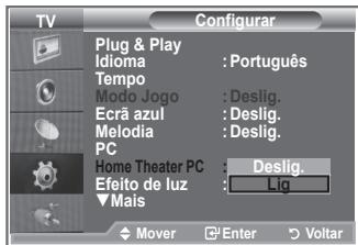 SAMSUNG LE32R86BD - Definir o Home Theater PC - 2
