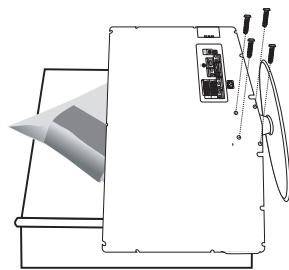 SAMSUNG LE32R86BD - Instalar a base - 2