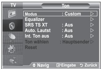 SAMSUNG LE32R86BD - Tonstandard wahlen - 1