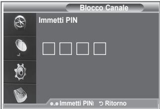 SAMSUNG LE32R89BD - Impostazione della funzione Blocco Canale - 2