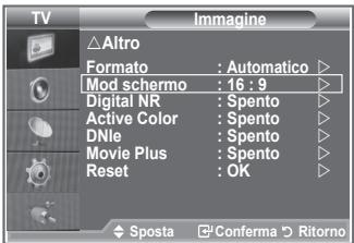 SAMSUNG LE32R89BD - Selezione della modalità schermo - 1