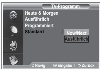 SAMSUNG LE32R89BD - Einstellen des Standardführers - 1