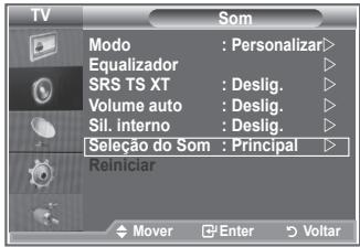 SAMSUNG LE32R89BD - Durante a activação das funções PIP, pode ouvir o som da imagem secundária. - 1