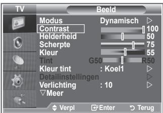 SAMSUNG LE32R89BD - De tv heeft verschillende instellingen waarmee u de beeldkwaliteit kunt regelen. - 1