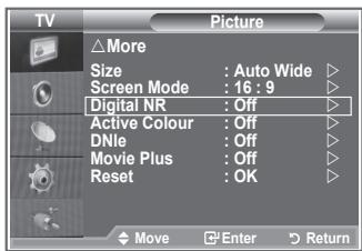 SAMSUNG LE32R89BD - Digital NR / Active Colour / DNle / Movie Plus - 1