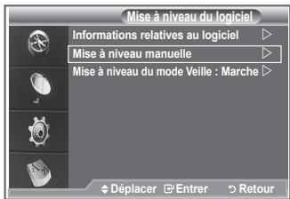 SAMSUNG LE32R89BD - Pour garder le produit à jour avec les options Digital Television, les mises à jour logiciel sont régulièrement diffusées dans le signal télévision normal. - 3
