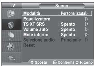 SAMSUNG LE32R89BD - È possibile selezionare il tipo di effetto audio da utilizzare mentre si guarda una trasmissione. - 1